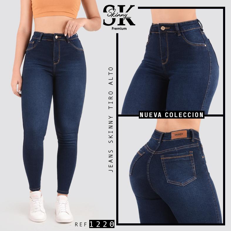 JEANS SKINNYNTIRO ALTO 1220